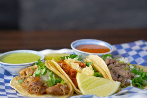 Tacos Pastor (marinated pork)